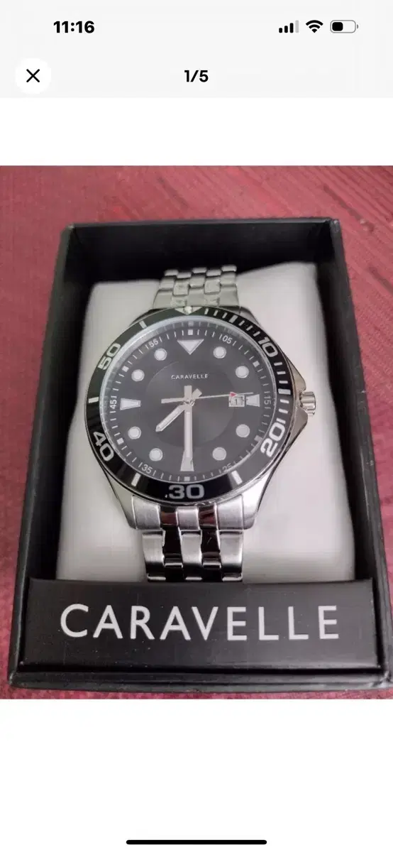 Caravelle-BULOVA 쿼츠 신품